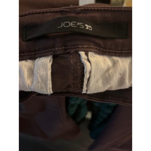 Joe’s Jeans Purple Wide Leg Trouser 26 Corporate Siren Classic Preppy Work Wear - Picture 9 of 11